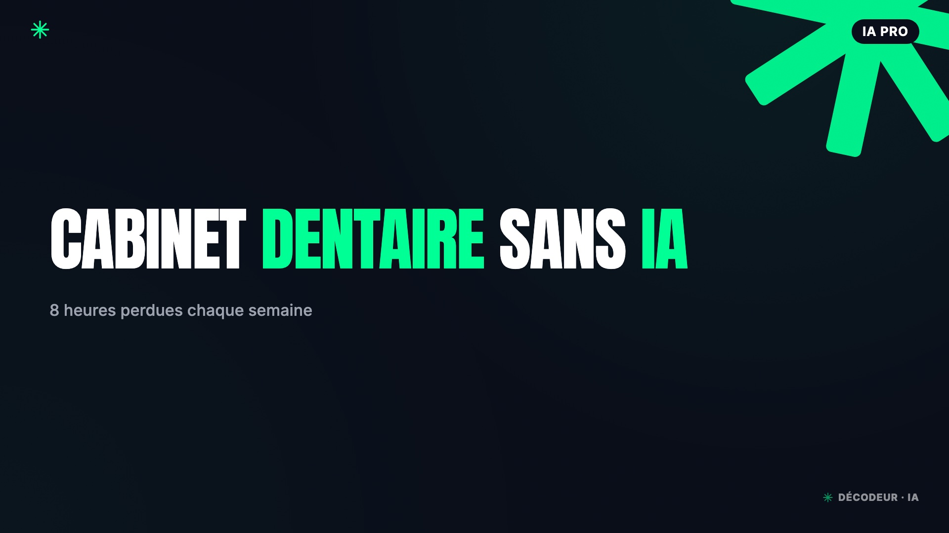 Écran d'analyse radiographique IA dans un cabinet dentaire moderne